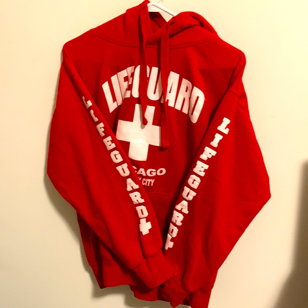 Men’s small Official lifeguard hoodie